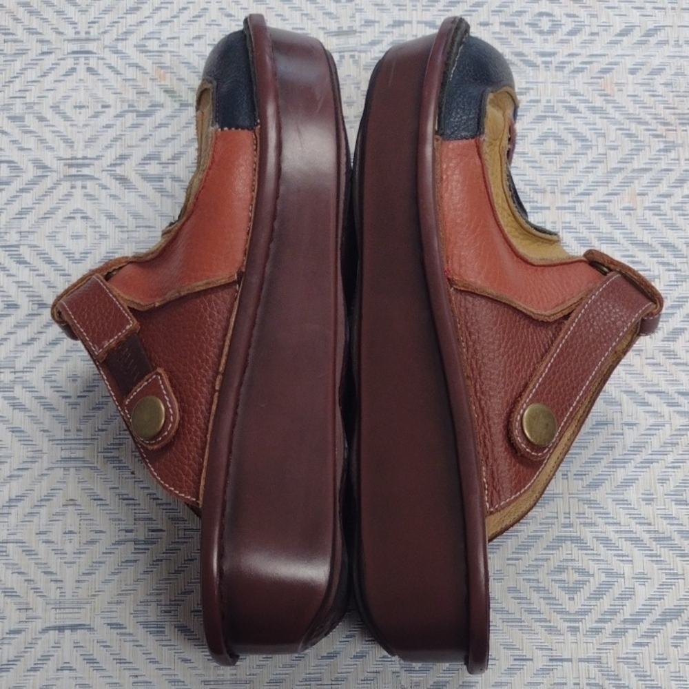 Spring Step Multicolor Leather Mules Size 39 (8.5) - Picture 5 of 9